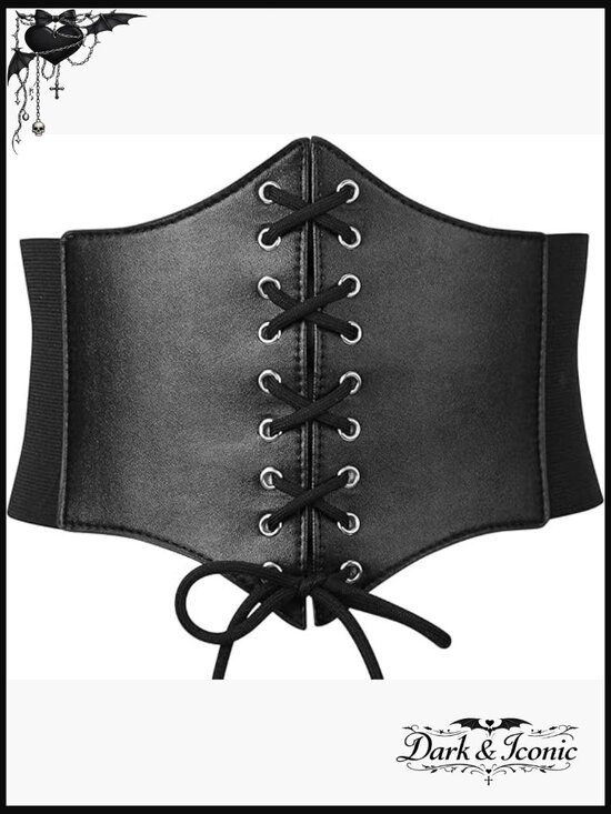 Wide Elastic Corset Waist Belt Women Waspie Belt main image 7